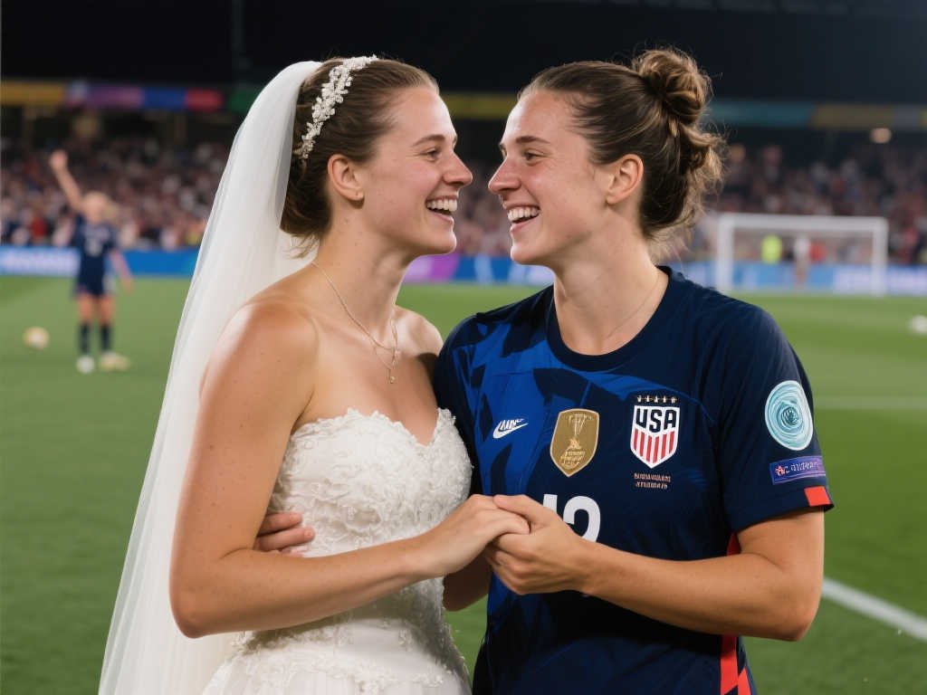 澳女足明星萨姆-科尔与美国国脚梅维斯喜结连理 澳女足明星萨姆-科尔与美国国脚梅维斯喜结连理